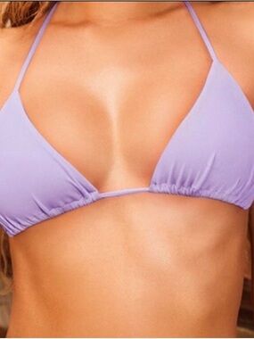 Oh Polly Swim Lavender Triangle Bikini set
